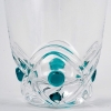 Service « Floride » cristal blanc et coloré de LALIQUE France – 10 pièces | Biron Service "Floride" cristal blanc et coloré de LALIQUE France - 10 pièces