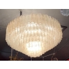1960/70′ Paire de Lustres Venini Murano Doria Diamètre 74 cm 6 Niveaux 194 Cristaux | Biron 1960/70′ Paire de Lustres Venini Murano Doria Diamètre 74 cm 6 Niveaux 194 Cristaux