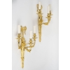 Paire d’appliques de style Louis XVI. | Biron Paire d'appliques de style Louis XVI.