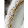 1970′ Miroir Eclairant Ou Applique à Décor de Fleurs Style Maison Baguès Feuilles en Verre 6 Ampoules | Biron 1970′ Miroir Eclairant Ou Applique à Décor de Fleurs Style Maison Baguès Feuilles en Verre 6 Ampoules