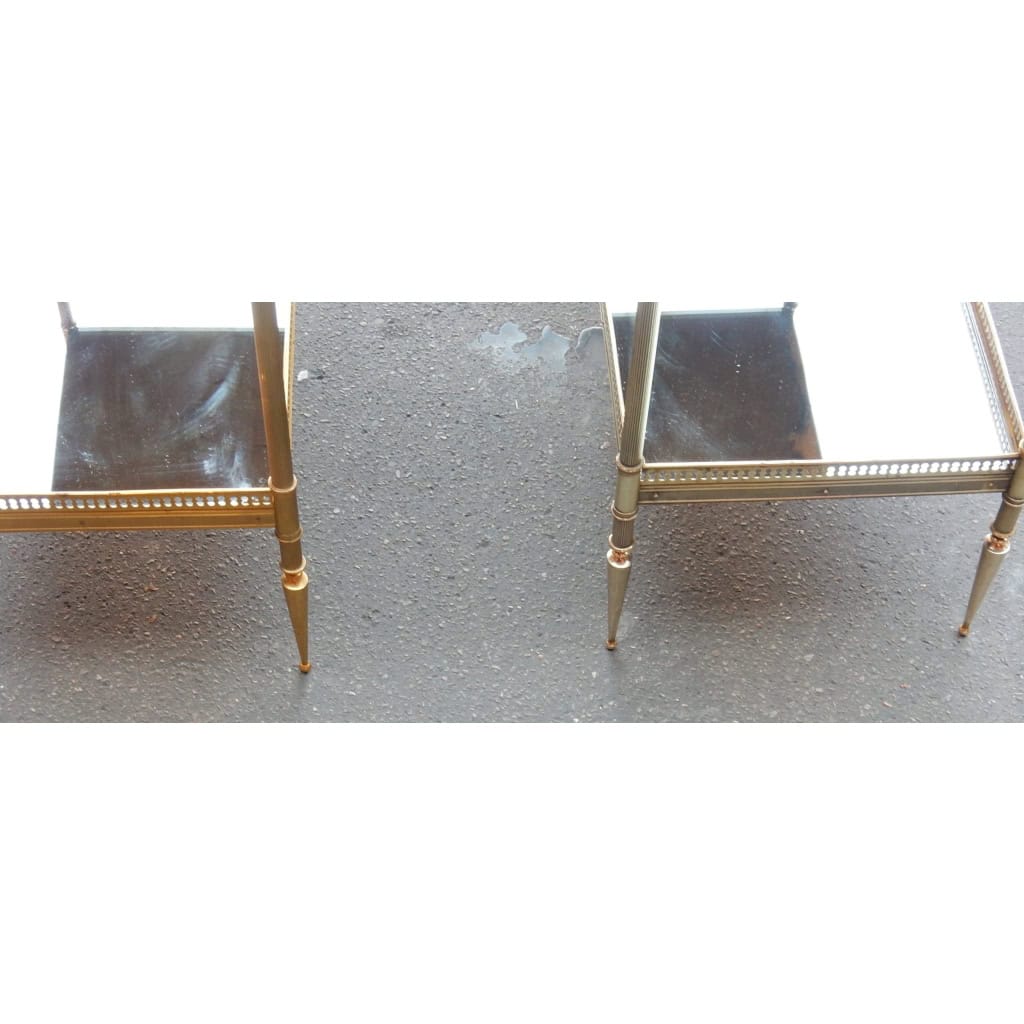 1950/70′ Paire d’Étagères Maison Baguès 6