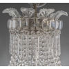 Lustre Montgolfière à Pampilles En Cristal | Biron Lustre Montgolfière à Pampilles En Cristal