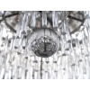 Lustre Montgolfière à Pampilles En Cristal | Biron Lustre Montgolfière à Pampilles En Cristal