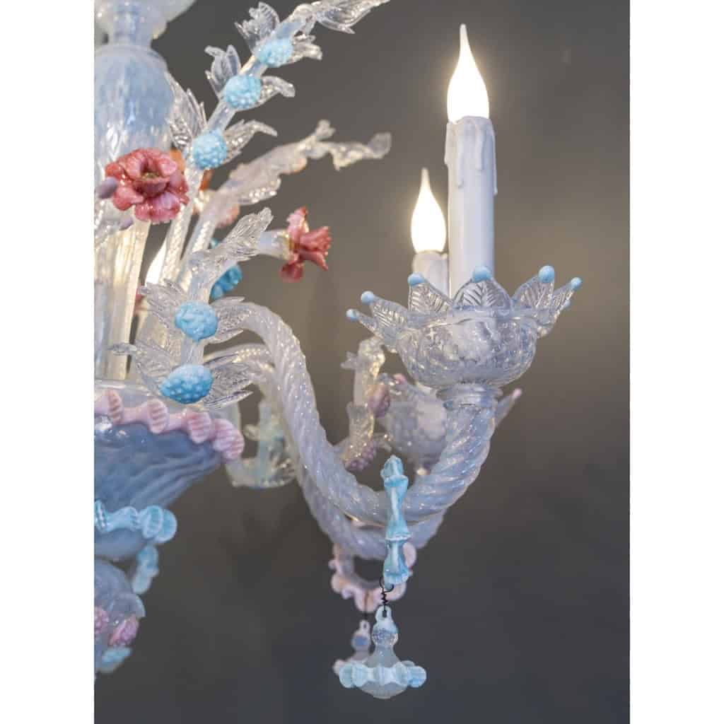 Lustre Murano du milieu du 20ème siècle | Biron Lustre Murano du milieu du 20ème siècle