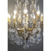 Lustre Cage, à 25 Points Lumineux De La 1ère Moitié Du 20ème Siècle | Biron Lustre Cage, à 25 Points Lumineux De La 1ère Moitié Du 20ème Siècle