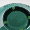 Vase « Aras » verre vert canard patiné blanc René LALIQUE | Biron Vase "Aras" verre vert canard patiné blanc René LALIQUE