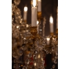 Lustre à dix-huit lumières en bronze ciselé et doré et décor de cristal Baccarat vers 1850-1860 | Biron Lustre à dix-huit lumières en bronze ciselé et doré et décor de cristal Baccarat vers 1850-1860