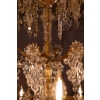 Lustre à dix-huit lumières en bronze ciselé et doré et décor de cristal Baccarat vers 1850-1860 | Biron Lustre à dix-huit lumières en bronze ciselé et doré et décor de cristal Baccarat vers 1850-1860