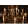 Lustre à dix-huit lumières en bronze ciselé et doré et décor de cristal Baccarat vers 1850-1860 | Biron Lustre à dix-huit lumières en bronze ciselé et doré et décor de cristal Baccarat vers 1850-1860