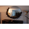 1970/80′ Miroir Éclairant Décor Bambou au Feuillage Style Duval Brasseur Par Barbier Pour Maison Jansen 180 X 140 cm Pièce Unique De Commande | Biron 1970/80′ Miroir Éclairant Décor Bambou au Feuillage Style Duval Brasseur Par Barbier Pour Maison Jansen 180 X 140 cm Pièce Unique De Commande