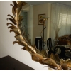 1970/80′ Miroir Éclairant Décor Bambou au Feuillage Style Duval Brasseur Par Barbier Pour Maison Jansen 180 X 140 cm Pièce Unique De Commande | Biron 1970/80′ Miroir Éclairant Décor Bambou au Feuillage Style Duval Brasseur Par Barbier Pour Maison Jansen 180 X 140 cm Pièce Unique De Commande