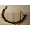 1970/80′ Miroir Éclairant Décor Bambou au Feuillage Style Duval Brasseur Par Barbier Pour Maison Jansen 180 X 140 cm Pièce Unique De Commande | Biron 1970/80′ Miroir Éclairant Décor Bambou au Feuillage Style Duval Brasseur Par Barbier Pour Maison Jansen 180 X 140 cm Pièce Unique De Commande
