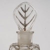 Flacon Lotion « Cigalia » verre blanc patiné gris de René LALIQUE | Biron Flacon Lotion "Cigalia" verre blanc patiné gris de René LALIQUE