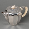 Service Thé et Café Art Nouveau argent et ivoire de Jean E. PUIFORCAT | Biron Service Thé et Café Art Nouveau argent et ivoire de Jean E. PUIFORCAT