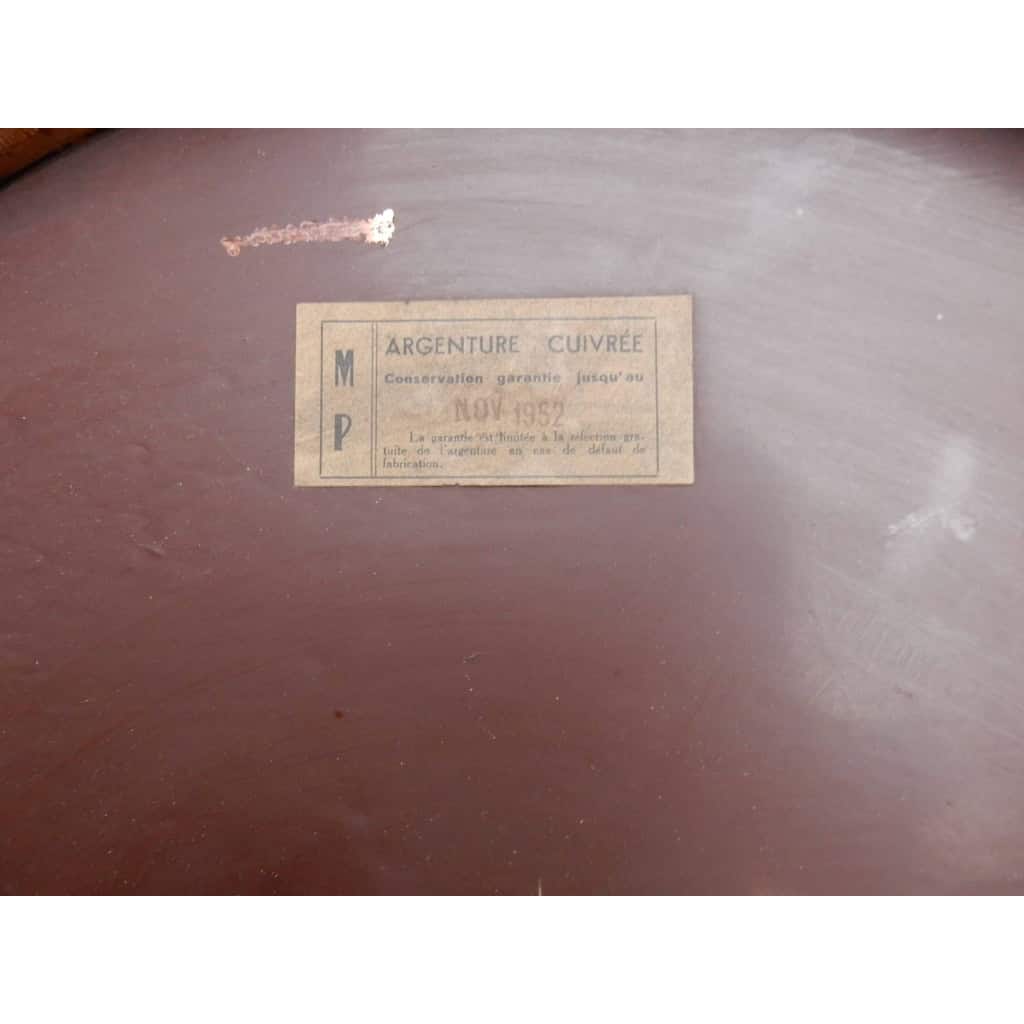 1950/70′ Miroir Vénitien Ovale 2 Couleurs 3