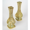 Une Paire De Petits Vases En Pâte De Verre Fin XIXè Siècle | Biron Une Paire De Petits Vases En Pâte De Verre Fin XIXè Siècle