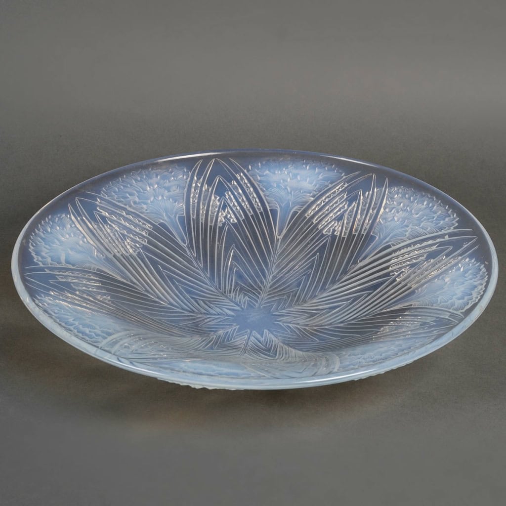 Coupe « Oeillet » verre opalescent de René LALIQUE | Biron ||||||