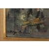 Serge Belloni (1925-2005) dit Le peintre de Paris Vue de Saint Eustache à Paris huile sur panneau vers 1960 | Biron Serge Belloni (1925-2005) dit Le peintre de Paris Vue de Saint Eustache à Paris huile sur panneau vers 1960