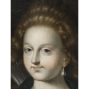 Tableau Portrait Oval D’époque 17eme | Biron Tableau Portrait Oval D’époque 17eme