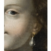Tableau Portrait Oval D’époque 17eme | Biron Tableau Portrait Oval D’époque 17eme