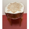 1950′ Commode Arbalète 1 Tiroir Bois Doré Et Metacrylate Eglomise Maison Bagués | Biron 1950′ Commode Arbalète 1 Tiroir Bois Doré Et Metacrylate Eglomise Maison Bagués