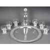 Service « Thoméry » verre blanc de René LALIQUE – 8 pièces | Biron Service "Thoméry" verre blanc de René LALIQUE - 8 pièces