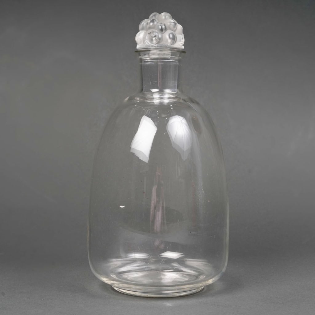 Service « Thoméry » verre blanc de René LALIQUE – 8 pièces | Biron Service "Thoméry" verre blanc de René LALIQUE - 8 pièces