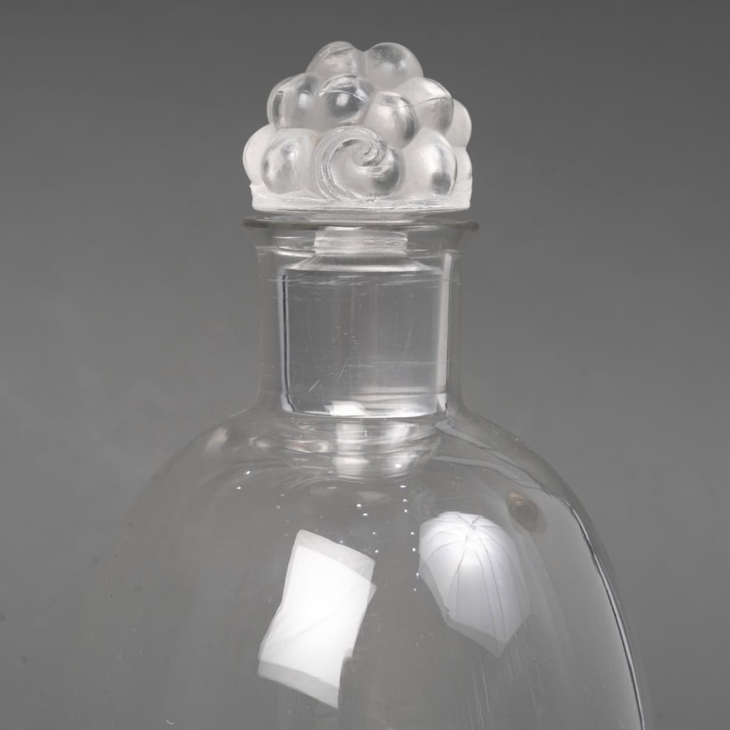 Service « Thoméry » verre blanc de René LALIQUE – 8 pièces | Biron Service "Thoméry" verre blanc de René LALIQUE - 8 pièces