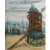 Serge Belloni (1925-2005) dit Le peintre de Paris Le Moulin de la Galette huile sur toile vers 1961 | Biron Serge Belloni (1925-2005) dit Le peintre de Paris Le Moulin de la Galette huile sur toile vers 1961