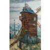 Serge Belloni (1925-2005) dit Le peintre de Paris Le Moulin de la Galette huile sur toile vers 1961 | Biron Serge Belloni (1925-2005) dit Le peintre de Paris Le Moulin de la Galette huile sur toile vers 1961