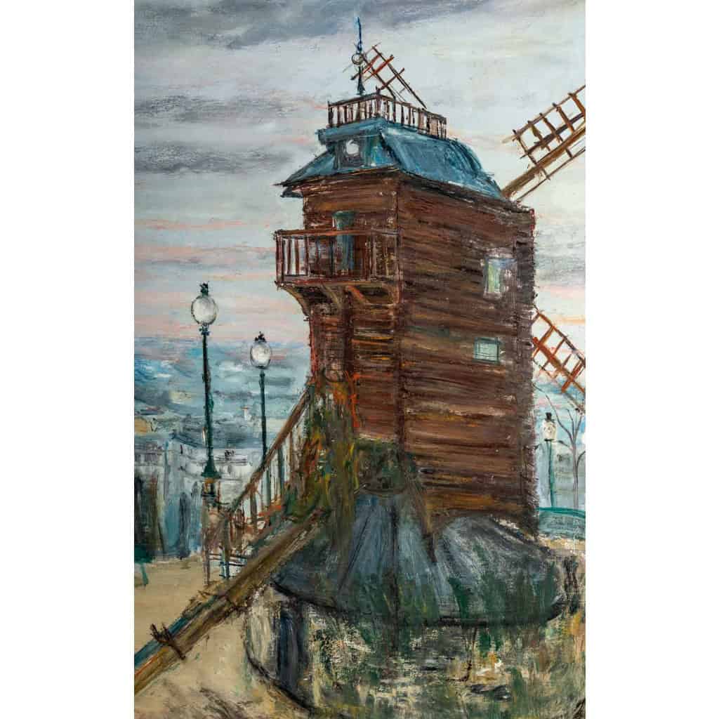 Serge Belloni (1925-2005) dit Le peintre de Paris Le Moulin de la Galette huile sur toile vers 1961 | Biron Serge Belloni (1925-2005) dit Le peintre de Paris Le Moulin de la Galette huile sur toile vers 1961