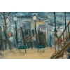 Serge Belloni (1925-2005) dit Le peintre de Paris Le Moulin de la Galette huile sur toile vers 1961 | Biron Serge Belloni (1925-2005) dit Le peintre de Paris Le Moulin de la Galette huile sur toile vers 1961
