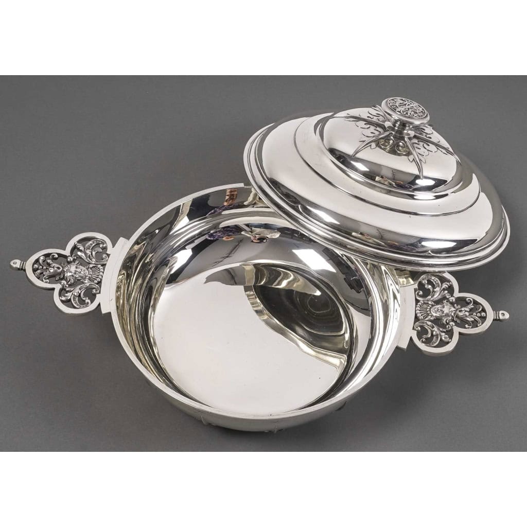 Orfèvre Cardeilhac – Garniture de Table « Renaissance » Mascaron Argent Fin XIXè | Biron Cardeilhac - Garniture De Table "renaissance" Mascaron Argent Fin XIXè