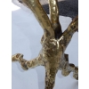 1970′ Table Basse Aux Branchages Bronze Doré DLG Agostini