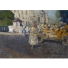 Huile sur toile par Jean Franck BAUDOIN | Biron Huile sur toile par Jean Franck BAUDOIN