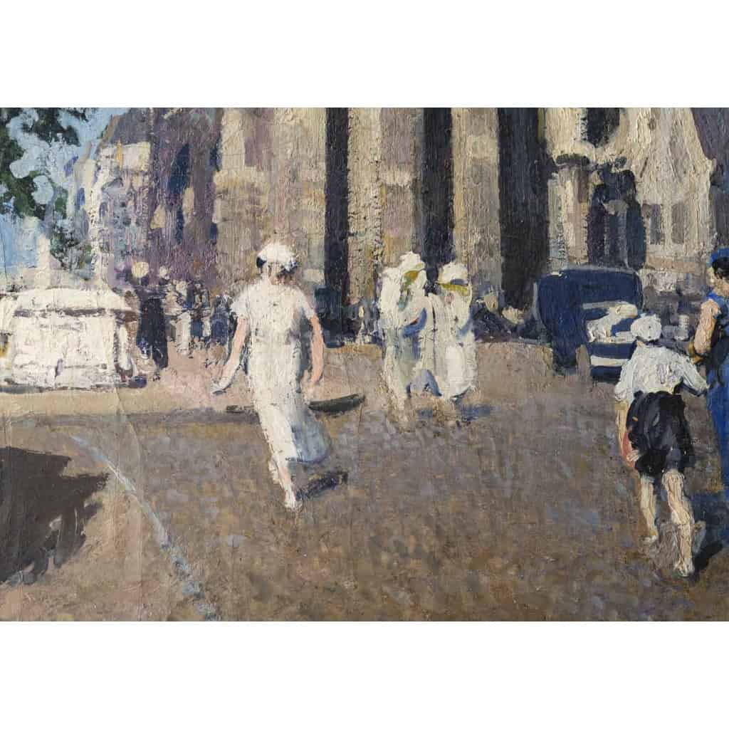 Huile sur toile par Jean Franck BAUDOIN | Biron Huile sur toile par Jean Franck BAUDOIN