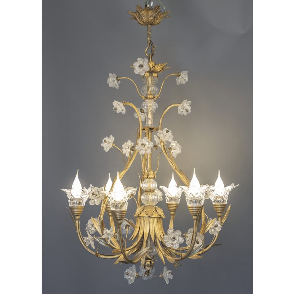 Lustre De La Maison Banci Firenze Des Années 60 | Biron |||||||||||