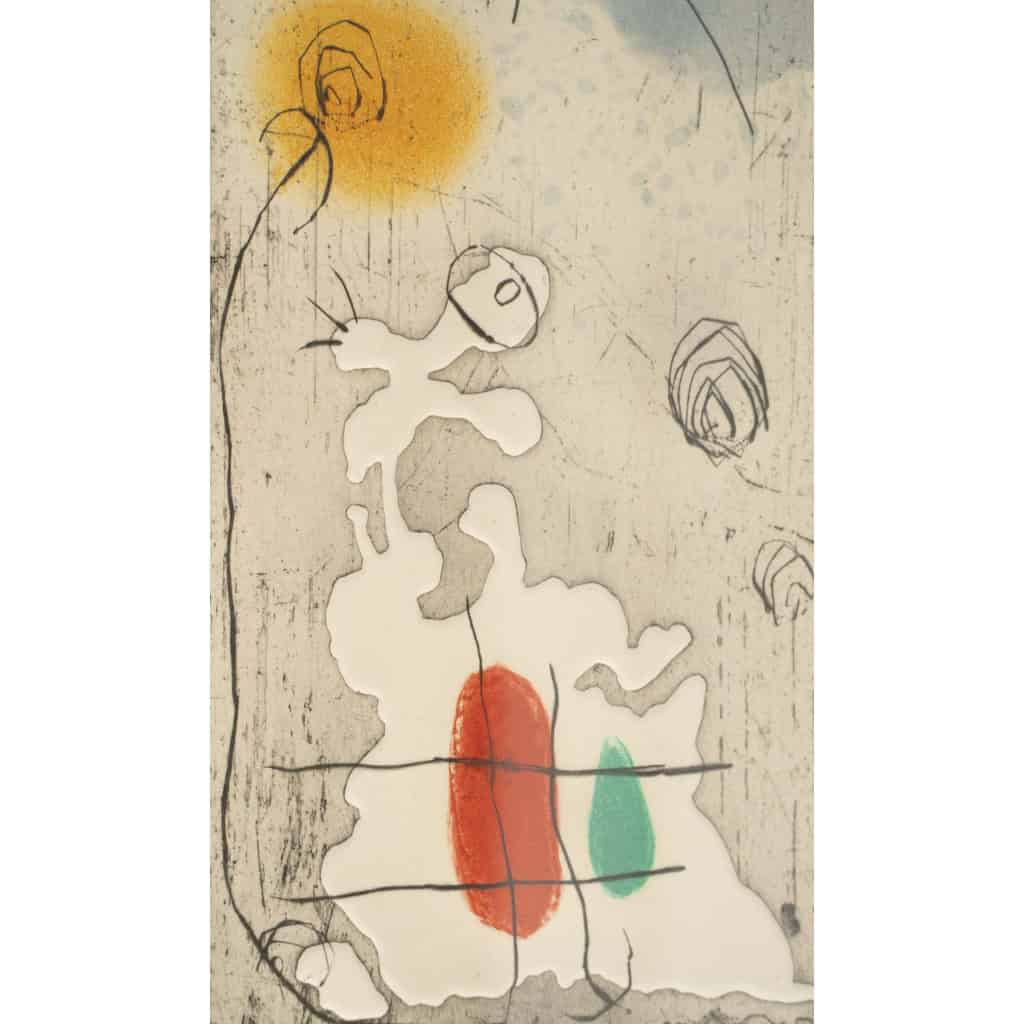 JOAN MIRO, La Petite Barrière, 1967 | Biron JOAN MIRO, La Petite Barrière, 1967