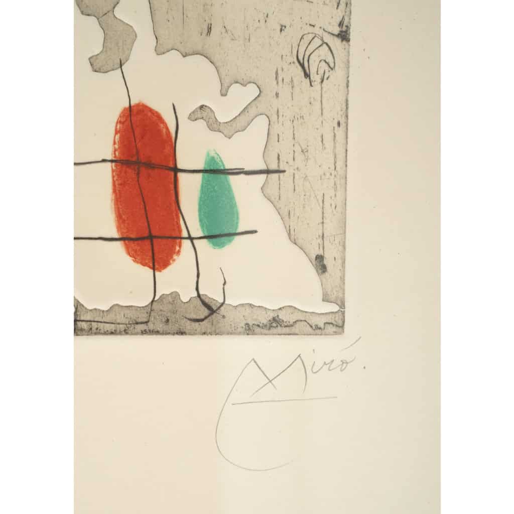JOAN MIRO, La Petite Barrière, 1967 | Biron JOAN MIRO, La Petite Barrière, 1967