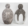 Primavera, Impressionnante Paire de Vases en Terre Cuite Emaillée vers 1925 | Biron Primavera, Impressionnante Paire de Vases en Terre Cuite Emaillée vers 1925