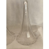 1870′ Paire de Cornets Baccarat Ou Similaires Monture Bronze, Monogramme a la Couronne 31