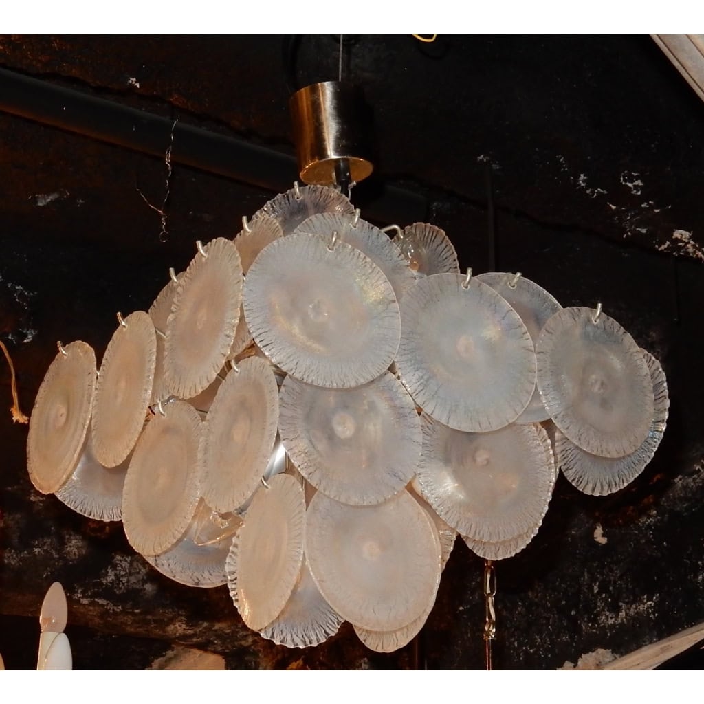 1950/70′ Lustre Vistosi 35 Cristaux Opalescents | Biron |||||||