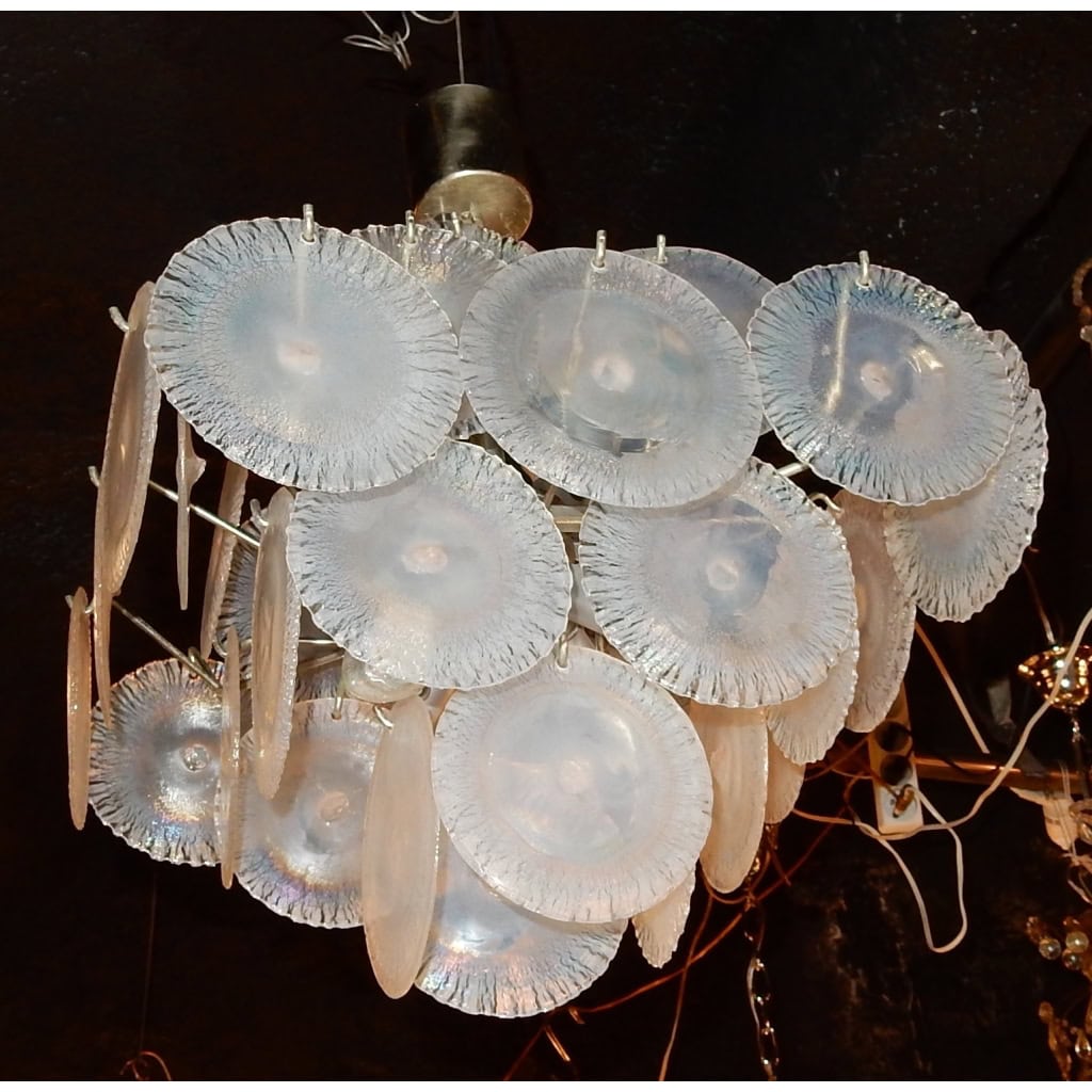 1950/70′ Lustre Vistosi 35 Cristaux Opalescents | Biron 1950/70′ Lustre Vistosi 35 Cristaux Opalescents