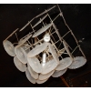 1950/70′ Lustre Vistosi 35 Cristaux Opalescents | Biron 1950/70′ Lustre Vistosi 35 Cristaux Opalescents