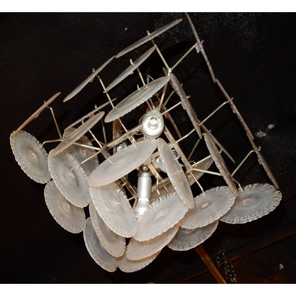 1950/70′ Lustre Vistosi 35 Cristaux Opalescents | Biron 1950/70′ Lustre Vistosi 35 Cristaux Opalescents