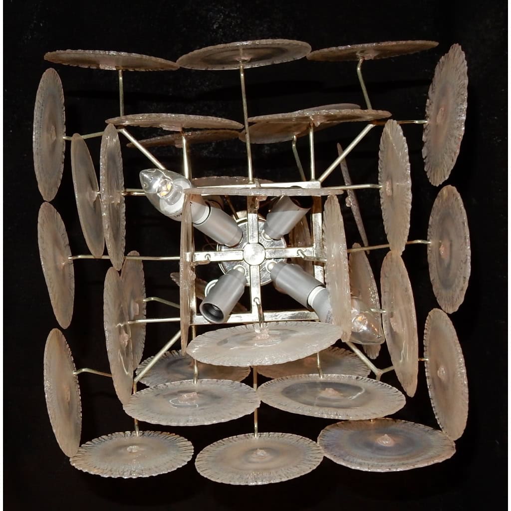 1950/70′ Lustre Vistosi 35 Cristaux Opalescents | Biron 1950/70′ Lustre Vistosi 35 Cristaux Opalescents