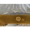 1880′ Paire De Vases Baccarat , L’ Escalier De Cristal,Période Japonisante Socle Bronze Doré Signé 16