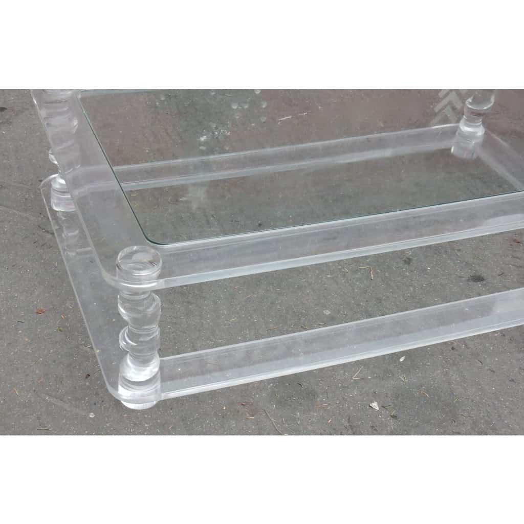 1970′ Table Basse Altuglas ROMEO 0m90X1m80 Modèle “MIRAGE”
