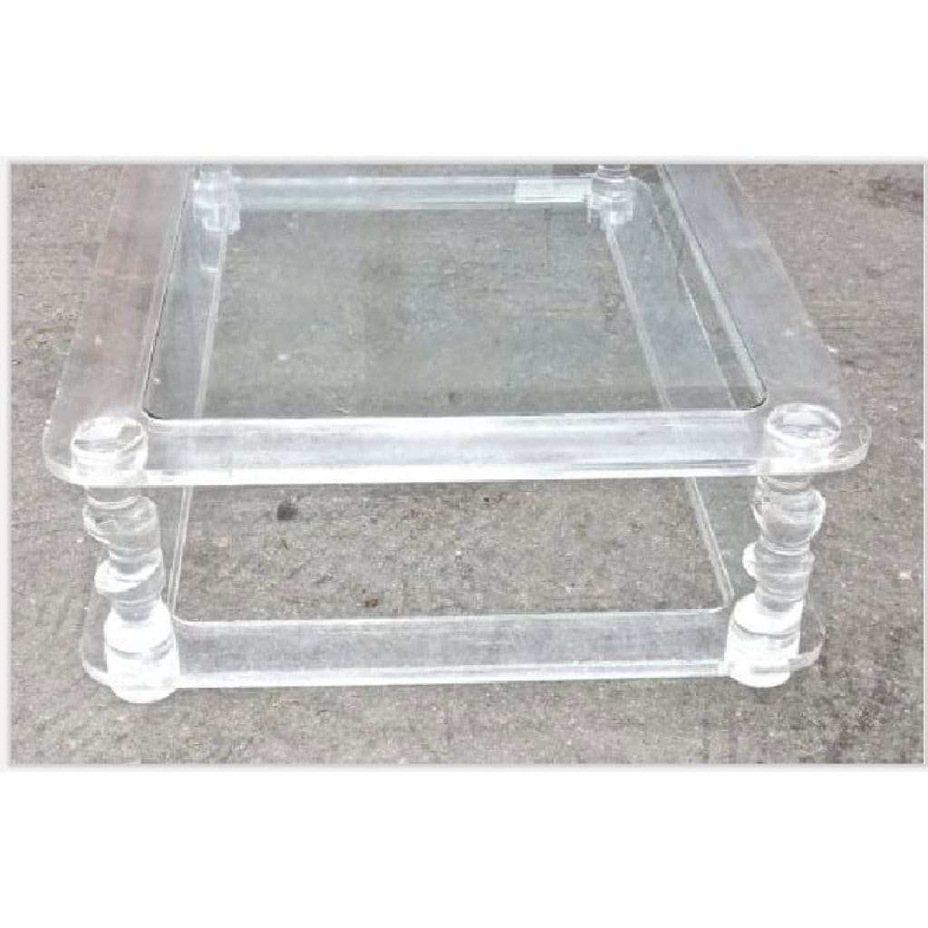 1970′ Table Basse Altuglas ROMEO 0m90X1m80 Modèle “MIRAGE”