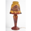 LAMPE DE DAUM NANCY A DECOR DE PAYSAGE D AUTOMMNE | Biron |||||||||